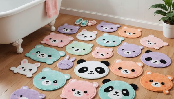 Explore our irresistible kawaii bath mat collection !